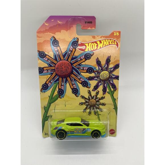 2022 Hot Wheels Spring Series 3/5 2017 Camaro Zl1 Green New - Picture 1 of 3